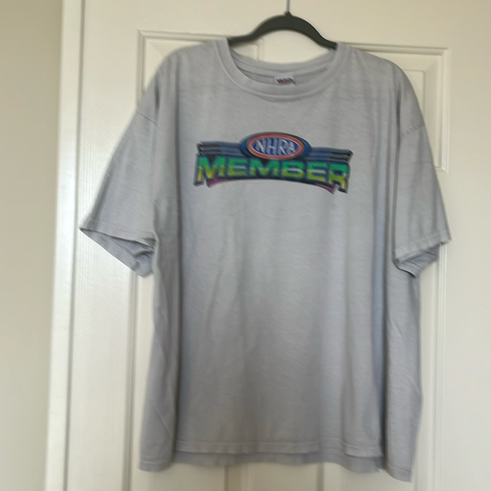 Mens Vintage T-shirt. NHRA